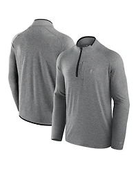 Fanatics Men's Black Texas Longhorns Mock Neck Half-Zip Pullover Jacket