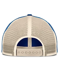 Fanatics Men's Royal/Natural New York Islanders Rival Trucker Adjustable Hat