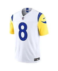 Nike Men's Jared Verse White Los Angeles Rams Vapor F.u.s.e. Sewn Down Limited Jersey