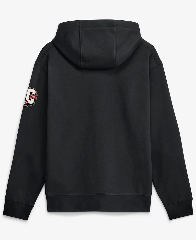 Nike Men's Black San Francisco 49ers 80th Anniversary Goal Line Club Fleece Hoodie