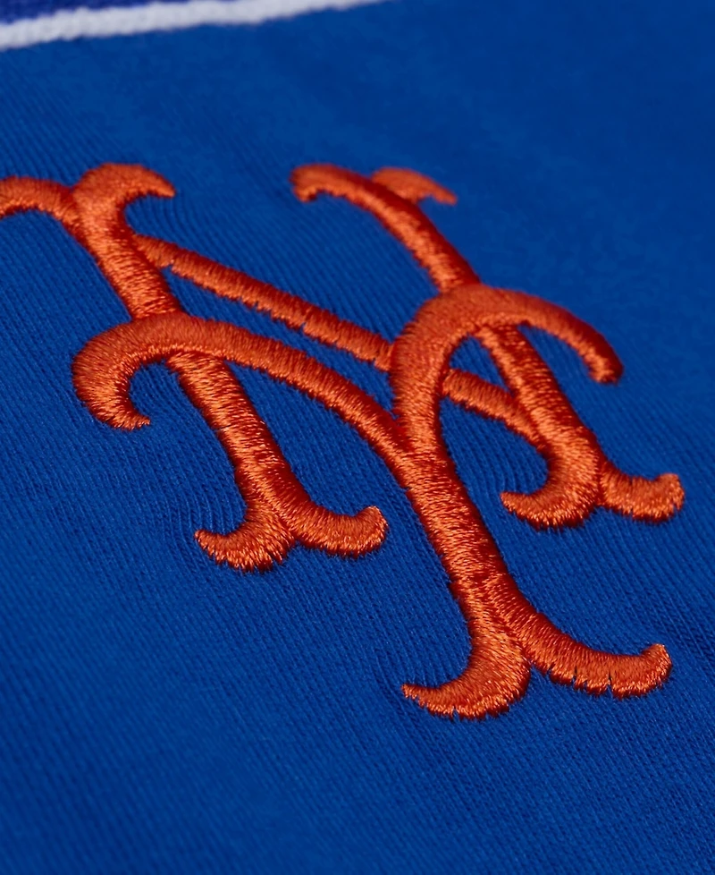Mitchell & Ness Men's Royal New York Mets Wild Pitch Ringer T-Shirt