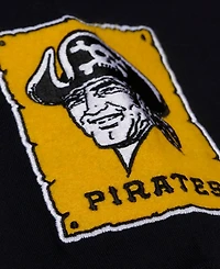Mitchell & Ness Men's Black Pittsburgh Pirates Wild Pitch Ringer T-Shirt
