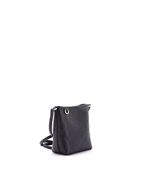 Pre-Owned Gucci Nano Gg Emblem Bucket Bag Gg Debossed Leather
