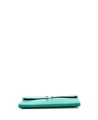 Pre-Owned HERMES Cinhetic Clutch Chevre Mysore