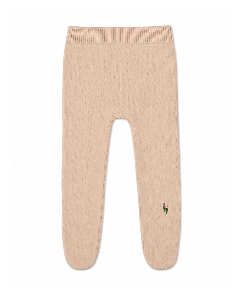 MeMoi Baby Girls 2 Piece "Tiptoe Through The Tulips" Embroidered Legging Set