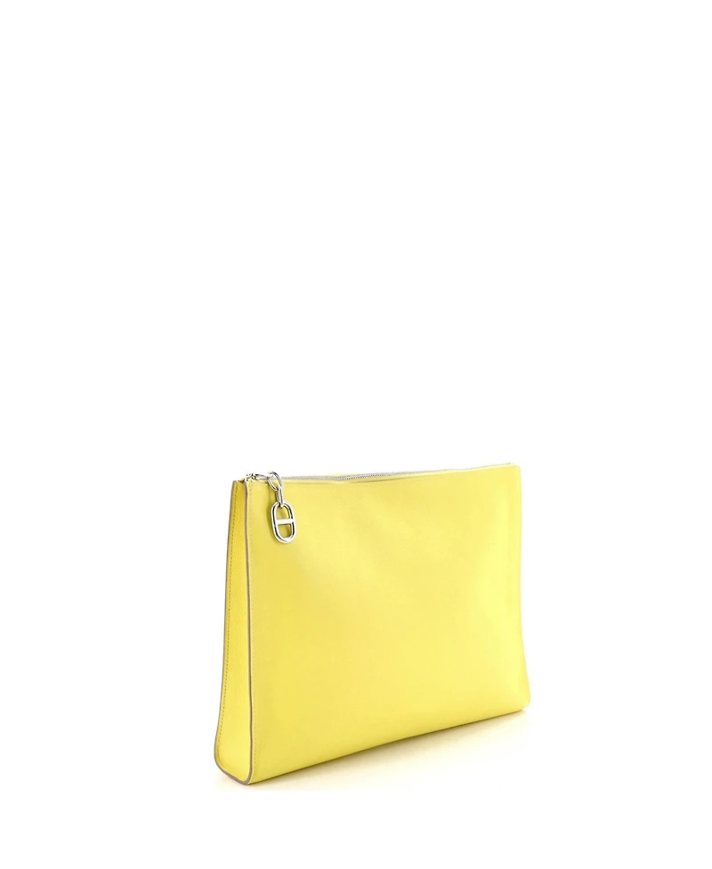 Pre-Owned HERMES Gm Zipengo Pouch Evercolor