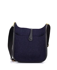 Pre-Owned HERMES Pm Evelyne Bag Gen Iii Felt