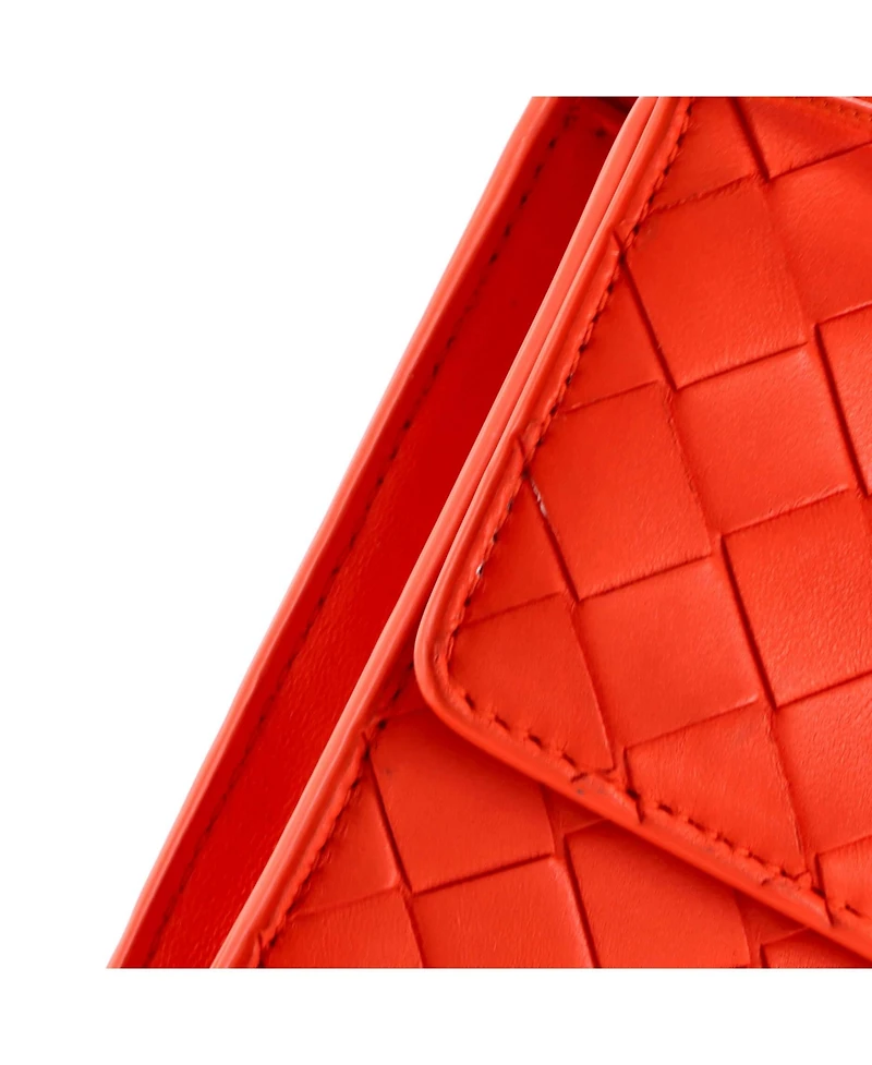 Pre-Owned Bottega Veneta Long Andiamo Top Handle Clutch Intrecciato Nappa