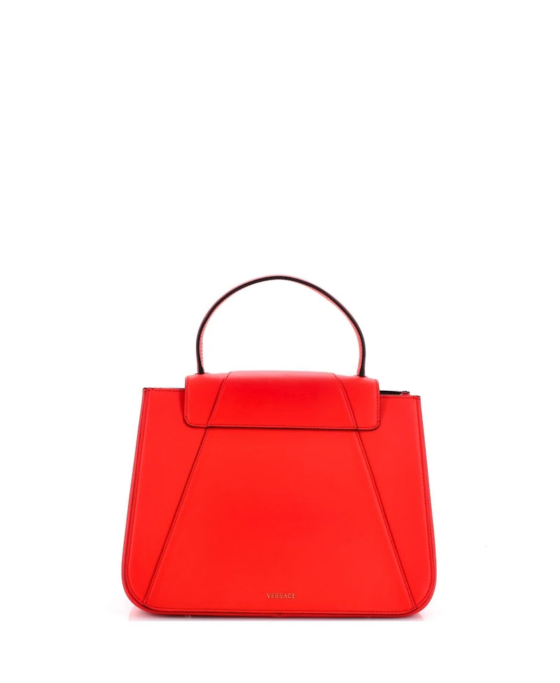 Pre-Owned Versace Medium Virtus Top Handle Bag Leather