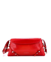 Pre-Owned Givenchy Small Voyou Shoulder Flap Bag Patent