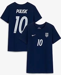 Nike Women's Christian Pulisic Navy Usmnt Away Name Number T-Shirt