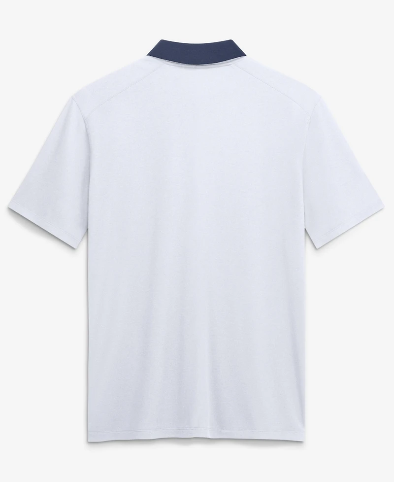 Nike Men's White New York Yankees Vapor Striped Dri-fit Polo Shirt