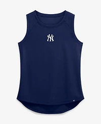 Fanatics Women's Navy New York Yankees Draped Mesh Back Performance Tank Top