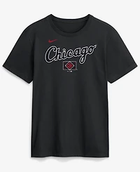 Nike Men's Black Chicago White Sox City Connect Wordmark T-Shirt