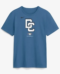 Nike Men's Navy Washington Nationals City Connect Large Logo T-Shirt