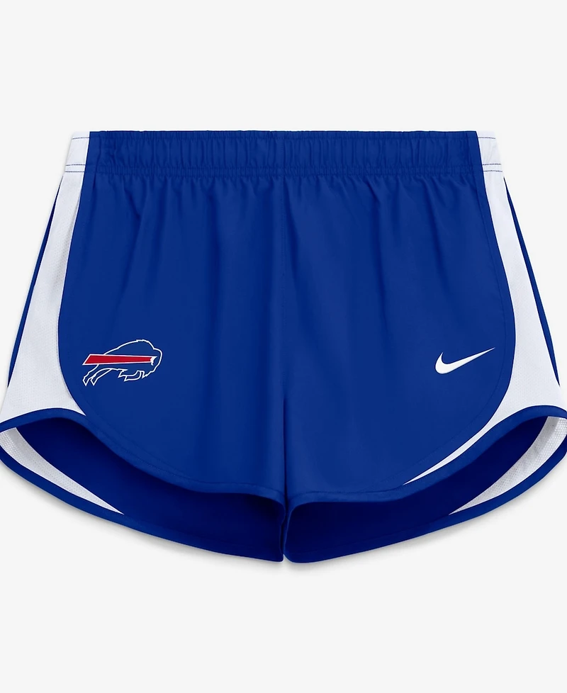 Nike Women's Royal Buffalo Bills Tempo Mid-Rise Dri-fit Shorts