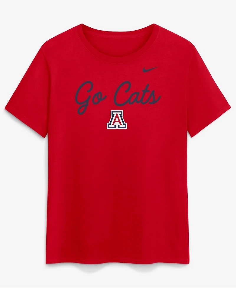 Nike Women's Red Arizona Wildcats Script Mantra Logo T-Shirt