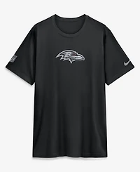 Nike Men's Black Baltimore Ravens Sideline Lead The Charge Legend Dri-fit T-Shirt