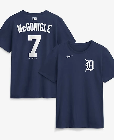 Nike Men's Kevin McGonigle Navy Detroit Tigers Name Number T-Shirt