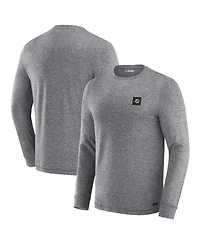 J. Palmer Men's Black Miami Dolphins Four Down Long Sleeve T-Shirt