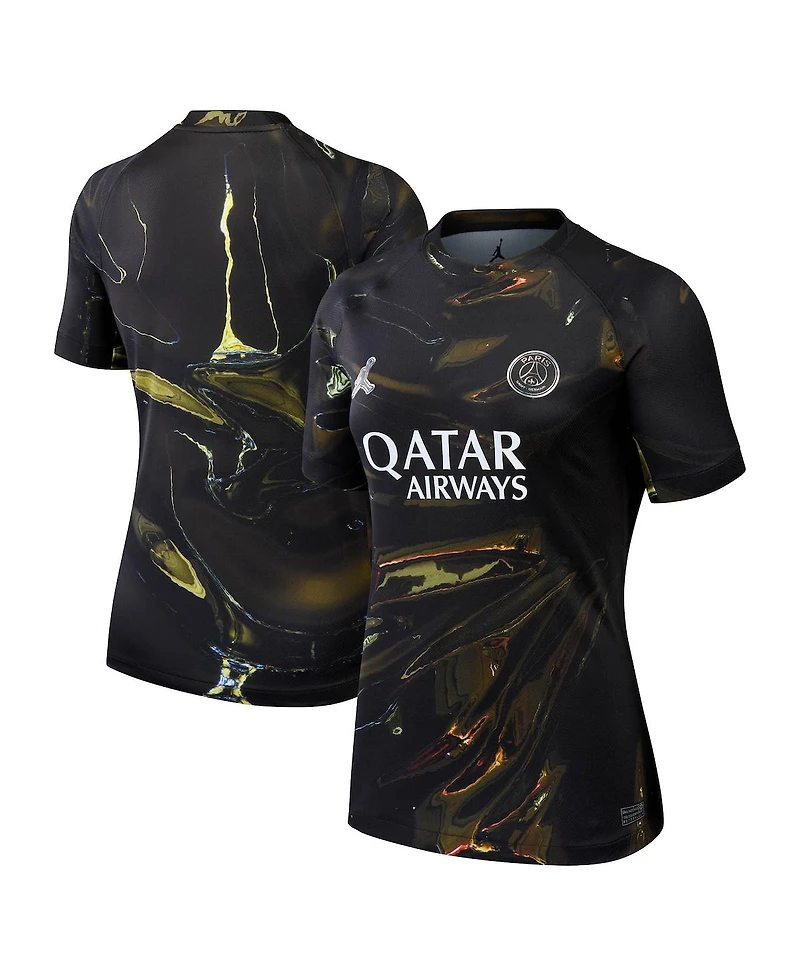 Jordan Women's Black Paris Saint-Germain 2025/26 Fifth Stadium Replica Jersey