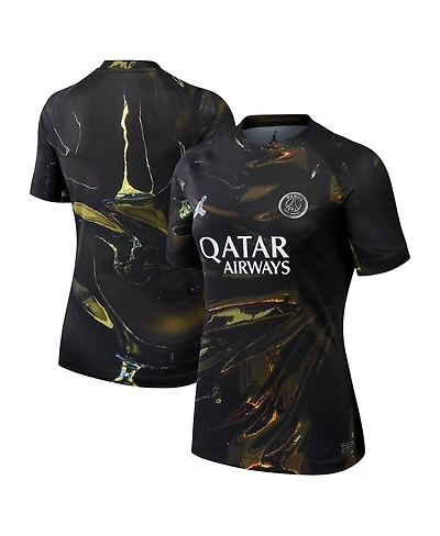Jordan Women's Black Paris Saint-Germain 2025/26 Fifth Stadium Replica Jersey