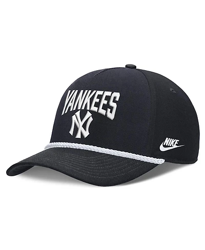 Nike Men's Navy New York Yankees Cooperstown Rise Adjustable Hat