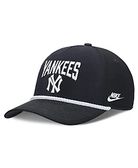 Nike Men's Navy New York Yankees Cooperstown Rise Adjustable Hat