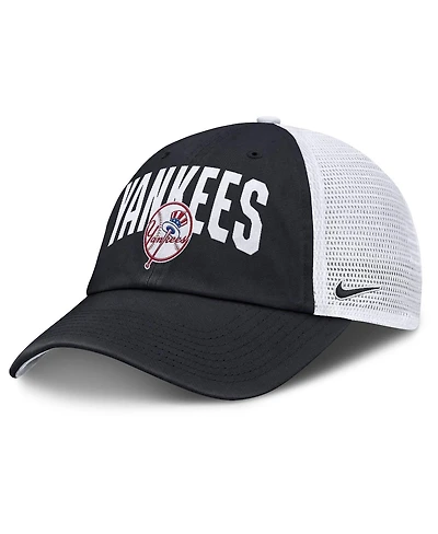 Nike Men's Navy New York Yankees Primetime Club Adjustable Trucker Hat
