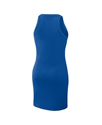 Fanatics Women's Royal Buffalo Bills Push Beyond Tri-Blend Ribbed Sleeveless Dress