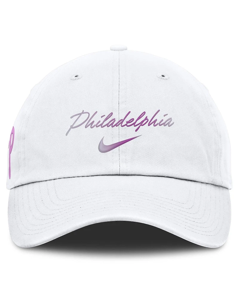 Nike Women's White Philadelphia Phillies Mother's Day Club Adjustable Hat