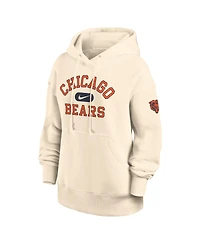 Nike Women's Natural Chicago Bears Oversized Legacy Phoenix Hoodie