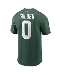 Nike Men's Matthew Golden Green Bay Packers Name Number T-Shirt