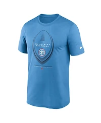 Nike Men's Light Blue Tennessee Titans Legend Icon Dri-fit T-Shirt