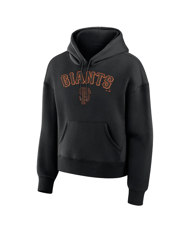 Fanatics Women's Black San Francisco Giants Lockup Legacy Fleece Hoodie