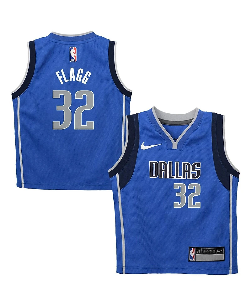 Nike Baby Boys and Girls Cooper Flagg Blue Dallas Mavericks Swingman Player Jersey - Icon Edition