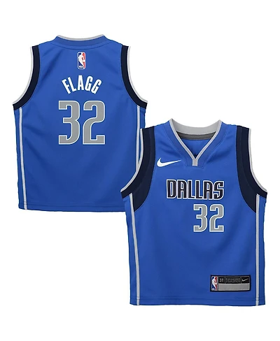 Nike Baby Boys and Girls Cooper Flagg Blue Dallas Mavericks Swingman Player Jersey - Icon Edition