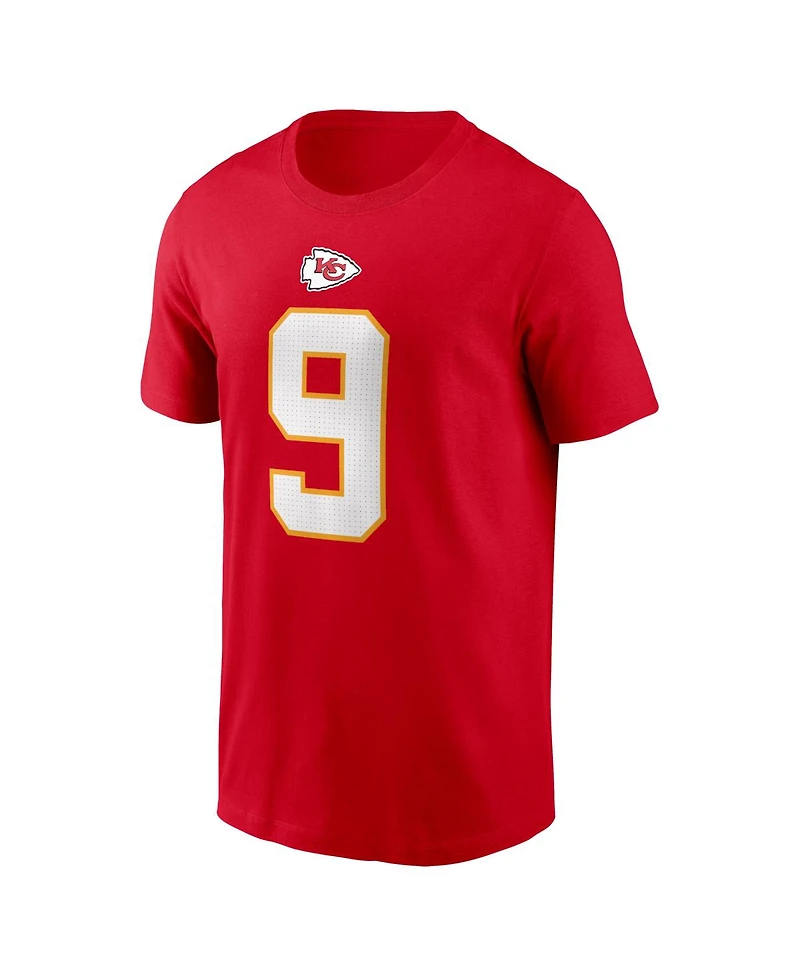 Nike Men's Kenneth Walker Iii Red Kansas City Chiefs Name Number T-Shirt
