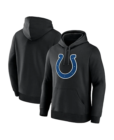 Logo Athletic Men's Black Indianapolis Colts Primary Hoodie