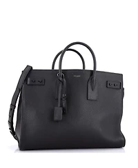 Pre-Owned Saint Laurent Large Sac de Jour Souple Bag Leather