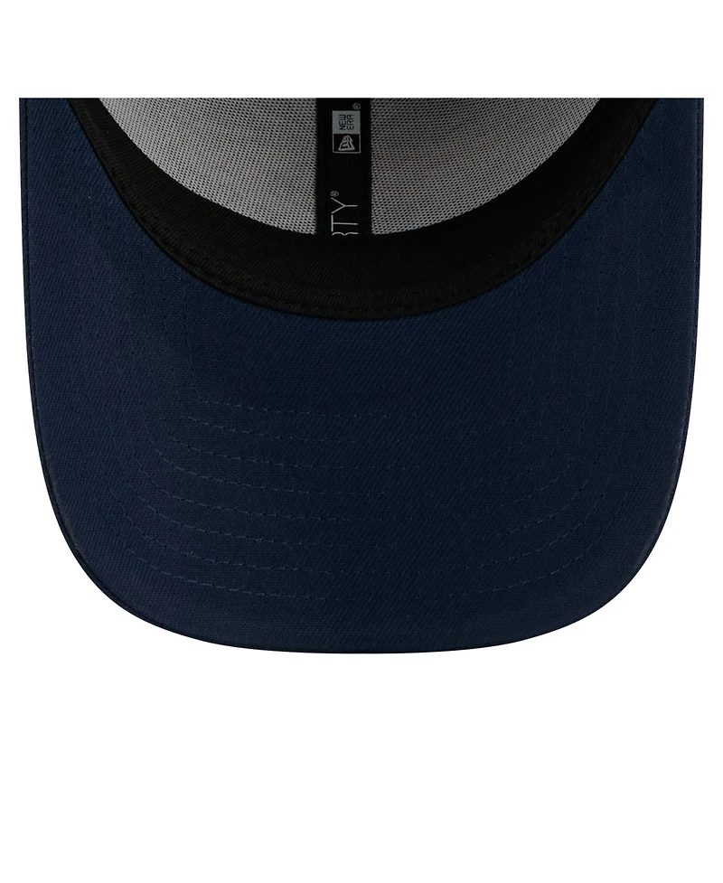 New Era Men's Navy New England Patriots Core Team 9FORTY Adjustable Hat