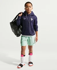 Nike Big Boys and Girls Green France National Team 2026 Away Stadium Replica Shorts