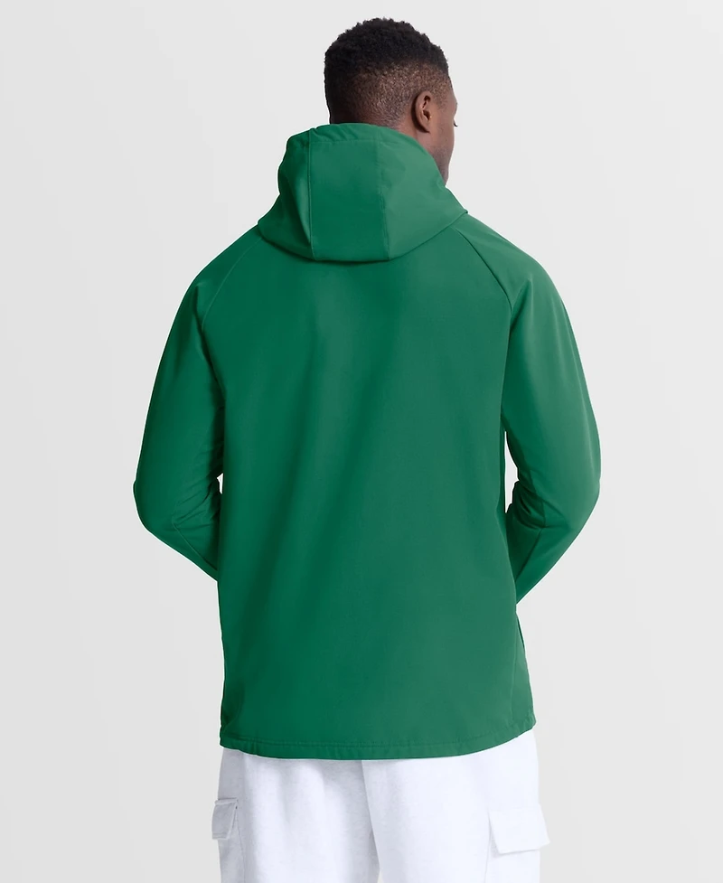 Nike Men's Kelly Green Athletics Authentic Collection Raglan Therma-fit Full-Zip Hooded Jacket