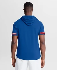 Fanatics Men's Royal New York Giants Optimal Play Short Sleeve Hooded T-Shirt