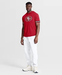 Fanatics Men's Scarlet San Francisco 49ers Optimal Play Short Sleeve Hooded T-Shirt