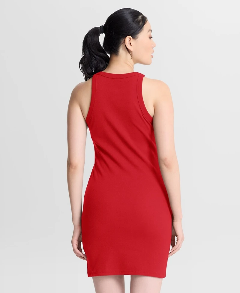 Fanatics Women's Red Kansas City Chiefs Push Beyond Tri-Blend Ribbed Sleeveless Dress