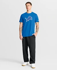 Nike Men's Blue Detroit Lions Essential Logo T-Shirt