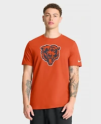 Nike Men's Orange Chicago Bears Essential Logo T-Shirt