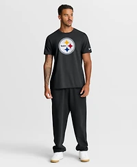 Nike Men's Black Pittsburgh Steelers Essential Logo T-Shirt