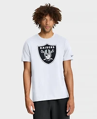 Nike Men's White Las Vegas Raiders Essential Logo T-Shirt